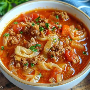 CABBAGE ROLL SOUP