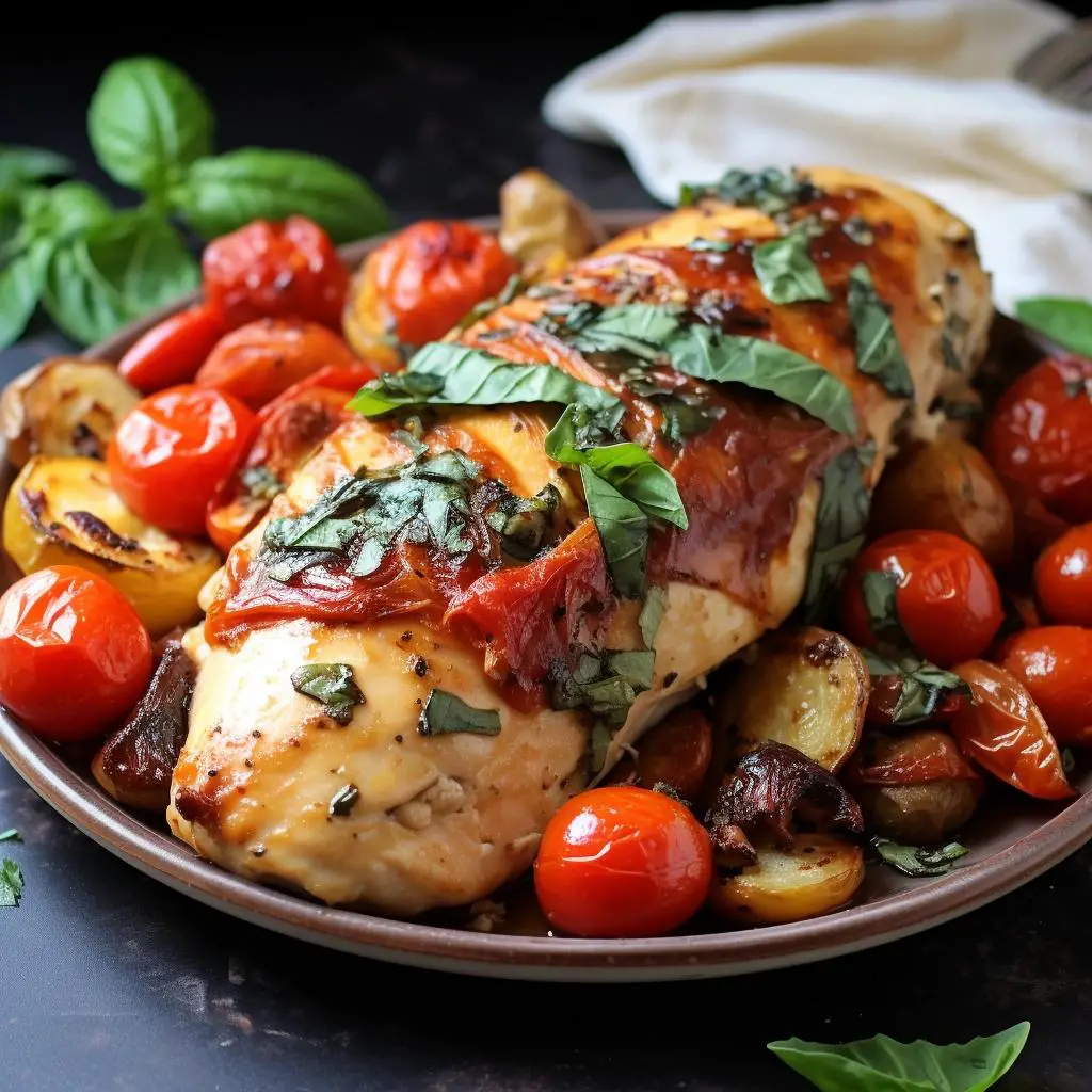 Baked Italian Chicken Dinner Recipe