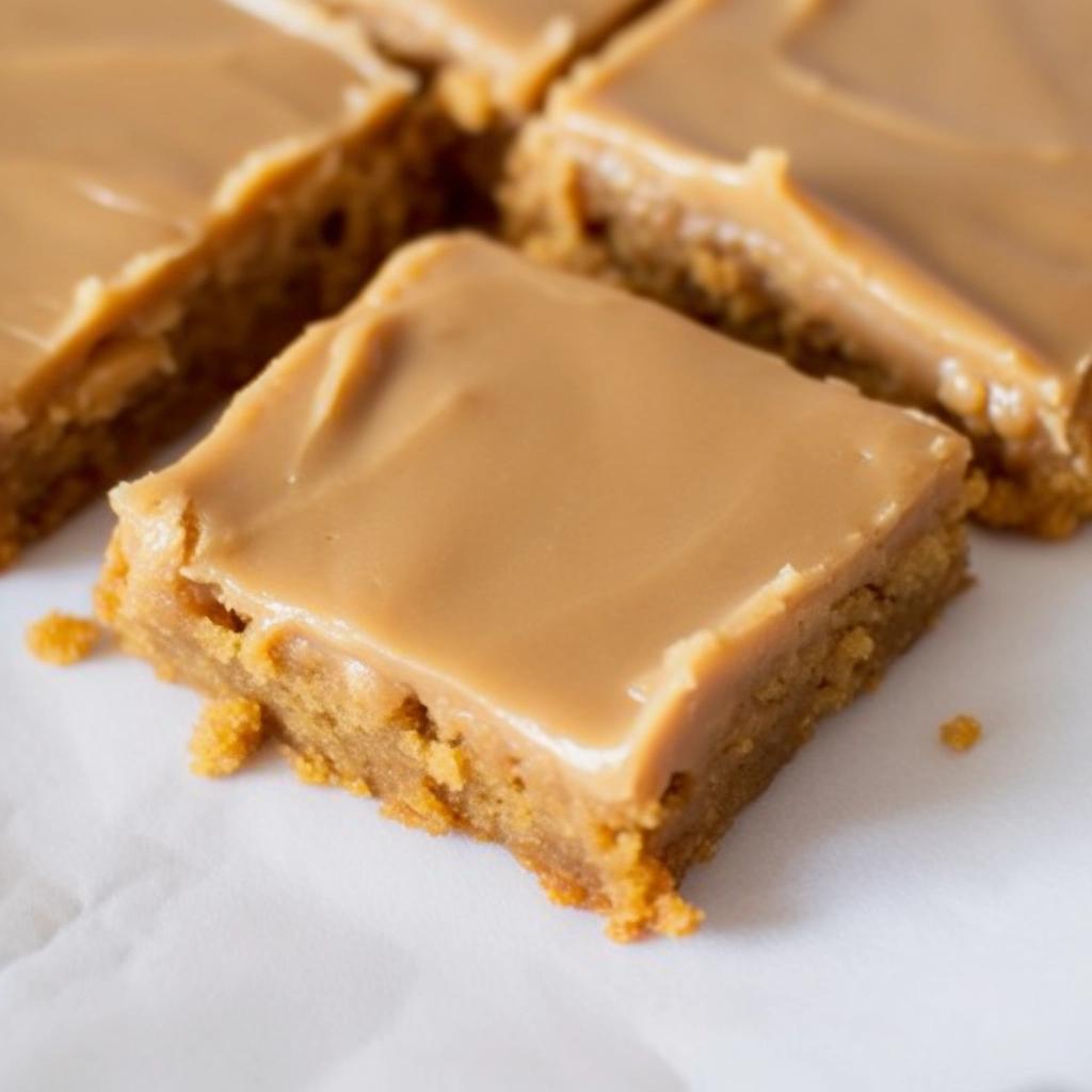 Peanut Butter Lunch Lady Cookie Bars Then and Now Recipes