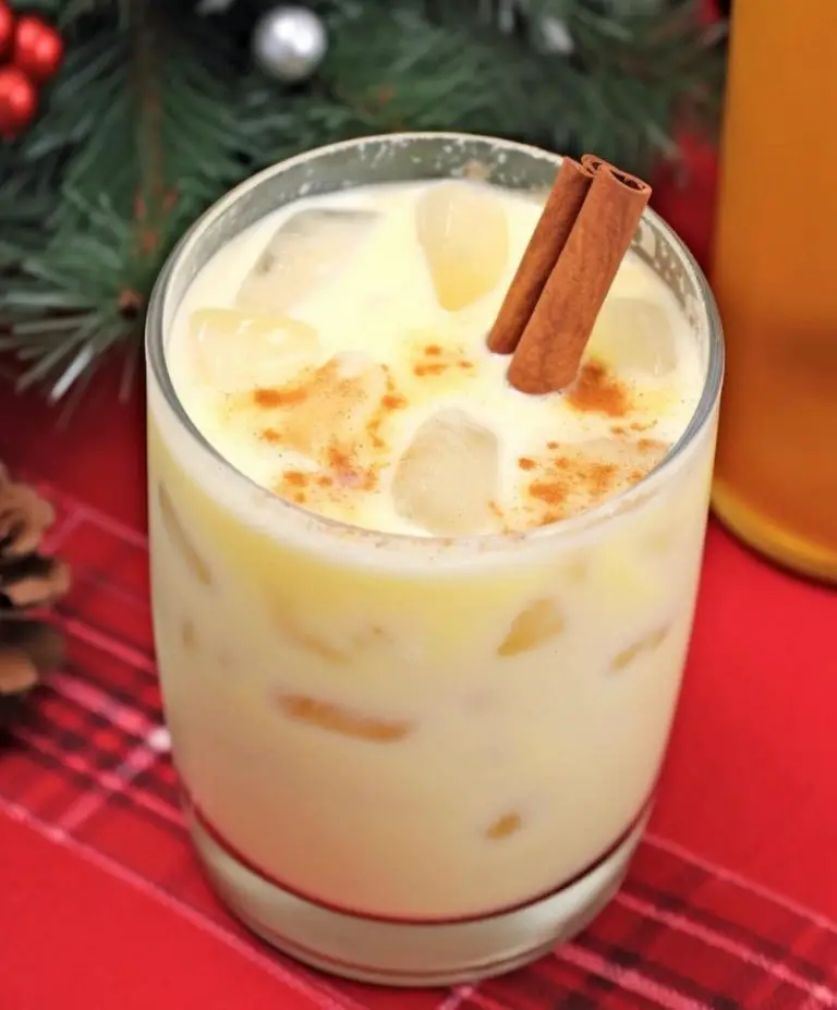 Eggnog Amaretto Cocktail Then and Now Recipes