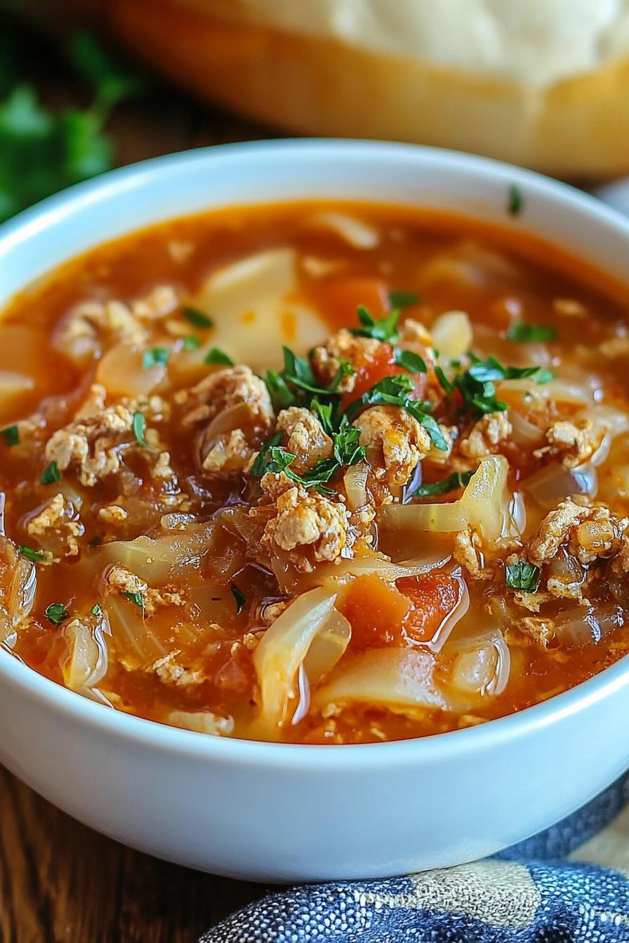 CABBAGE ROLL SOUP