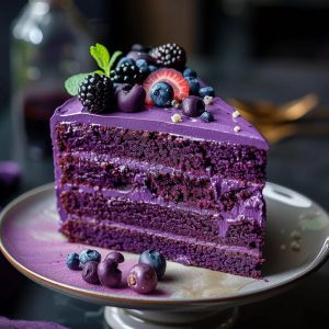 Purple Velvet Cake