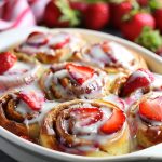 Strawberry Cinnamon Rolls