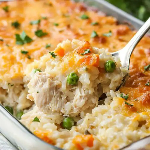 Creamy Chicken Rice Casserole