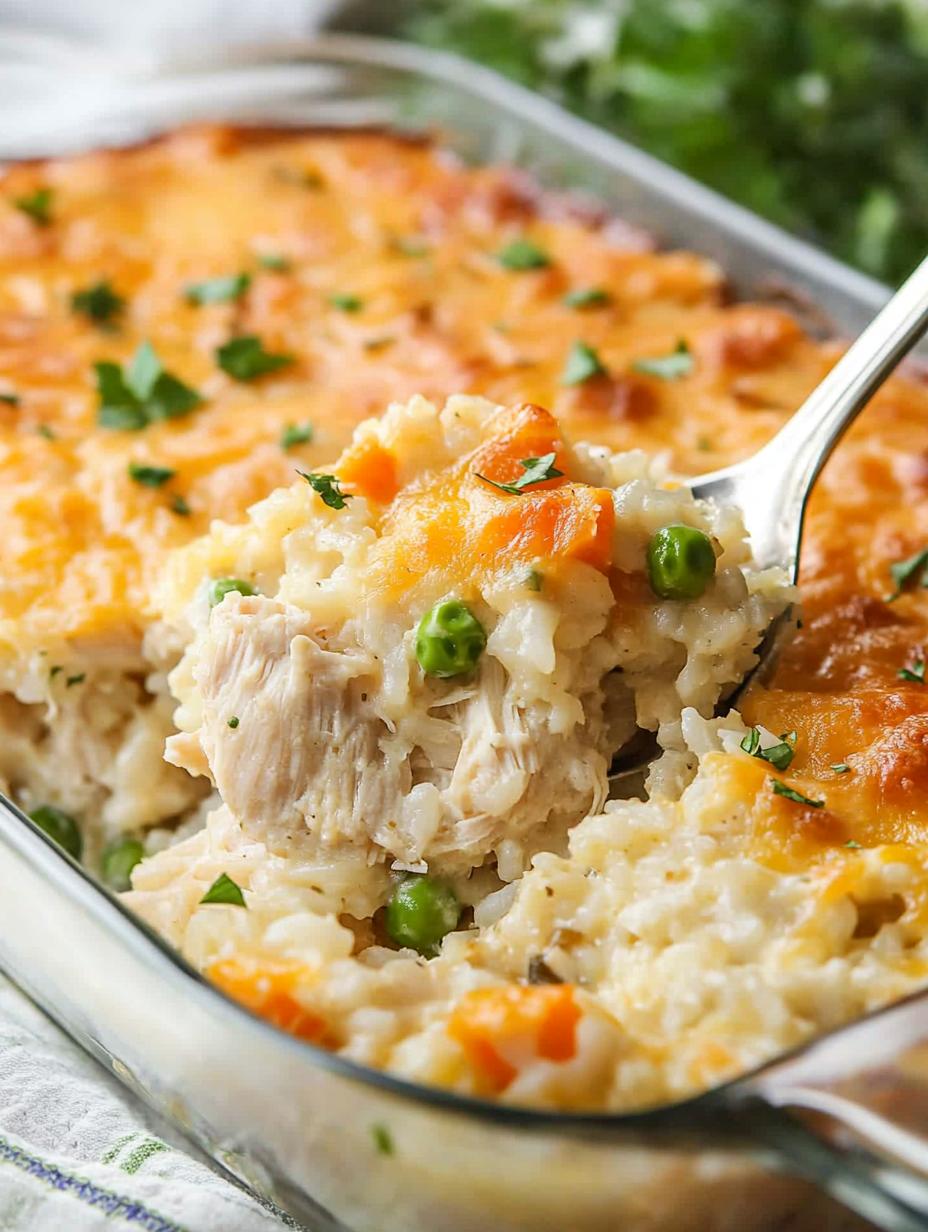 Creamy Chicken Rice Casserole