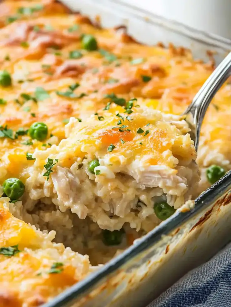 Creamy Chicken Rice Casserole