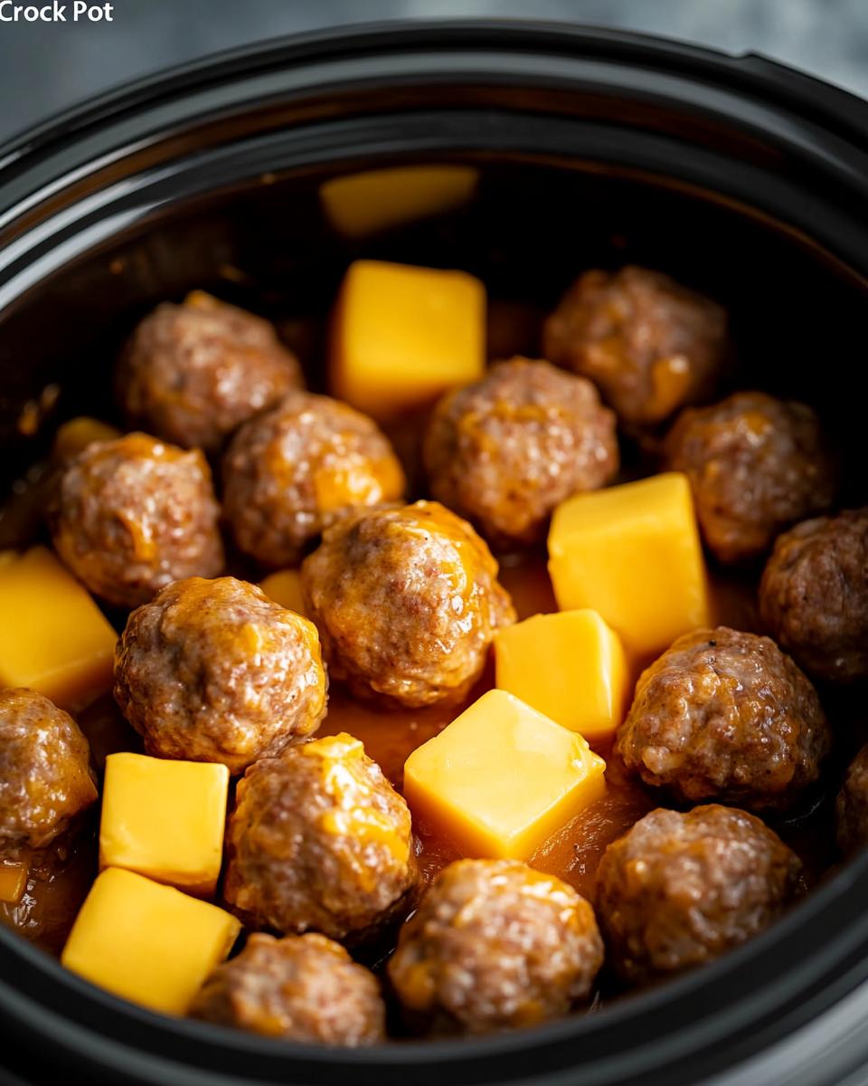 Slow Cooker Mississippi Meatballs Recipe