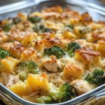 Baked Potato Chicken and Broccoli Casserole