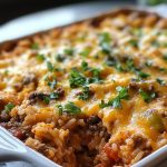 Beef and Rice Casserole