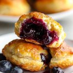 4 Ingredient Blueberry Pie Bombs