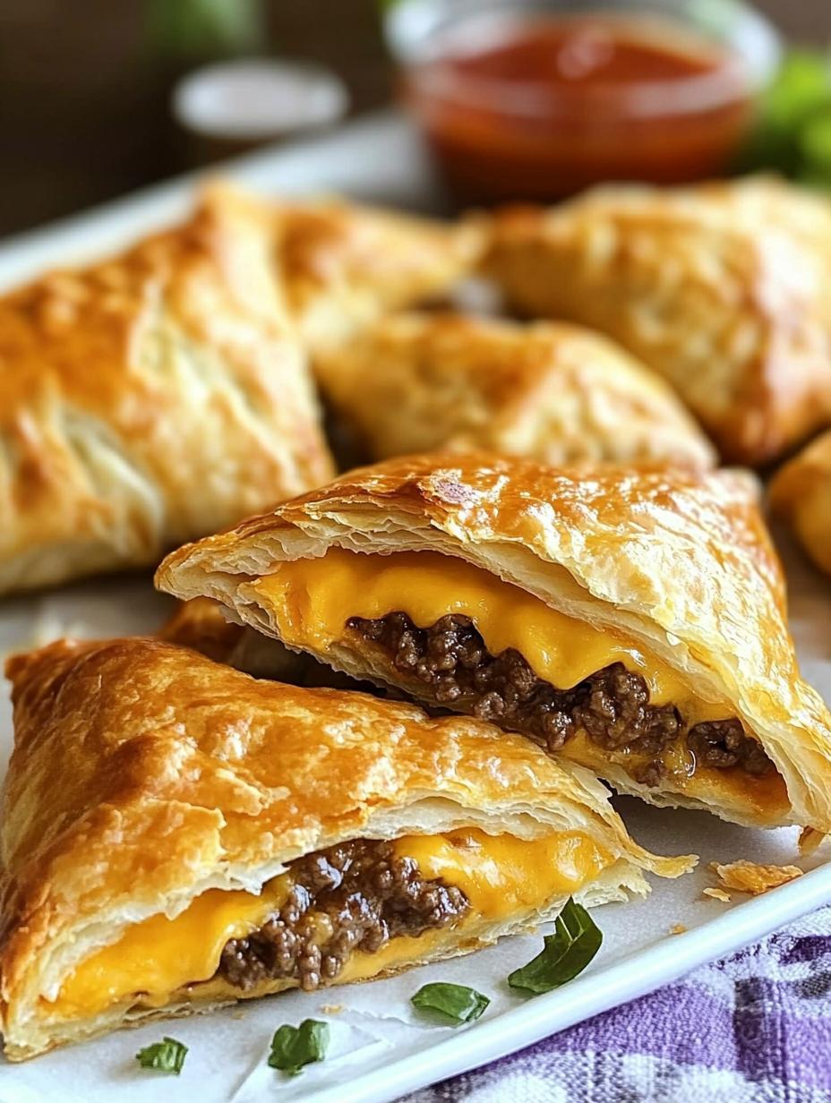 Cheeseburger Pockets