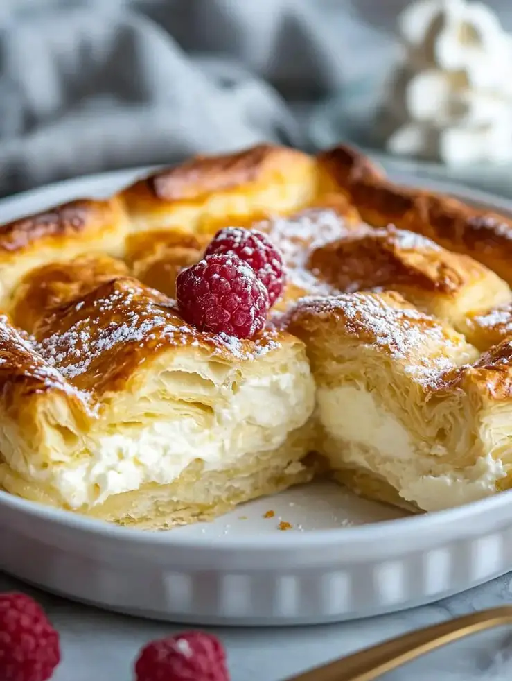 Cheesecake Crescent Rolls Casserole