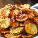 Cheesy Bacon Fried Pickles