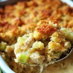 Chicken Dressing Casserole