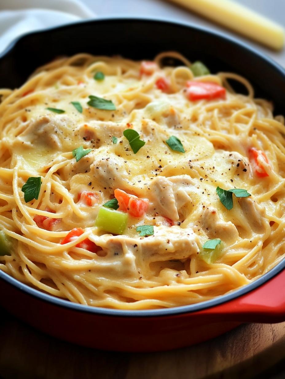 Chicken Spaghetti Casserole