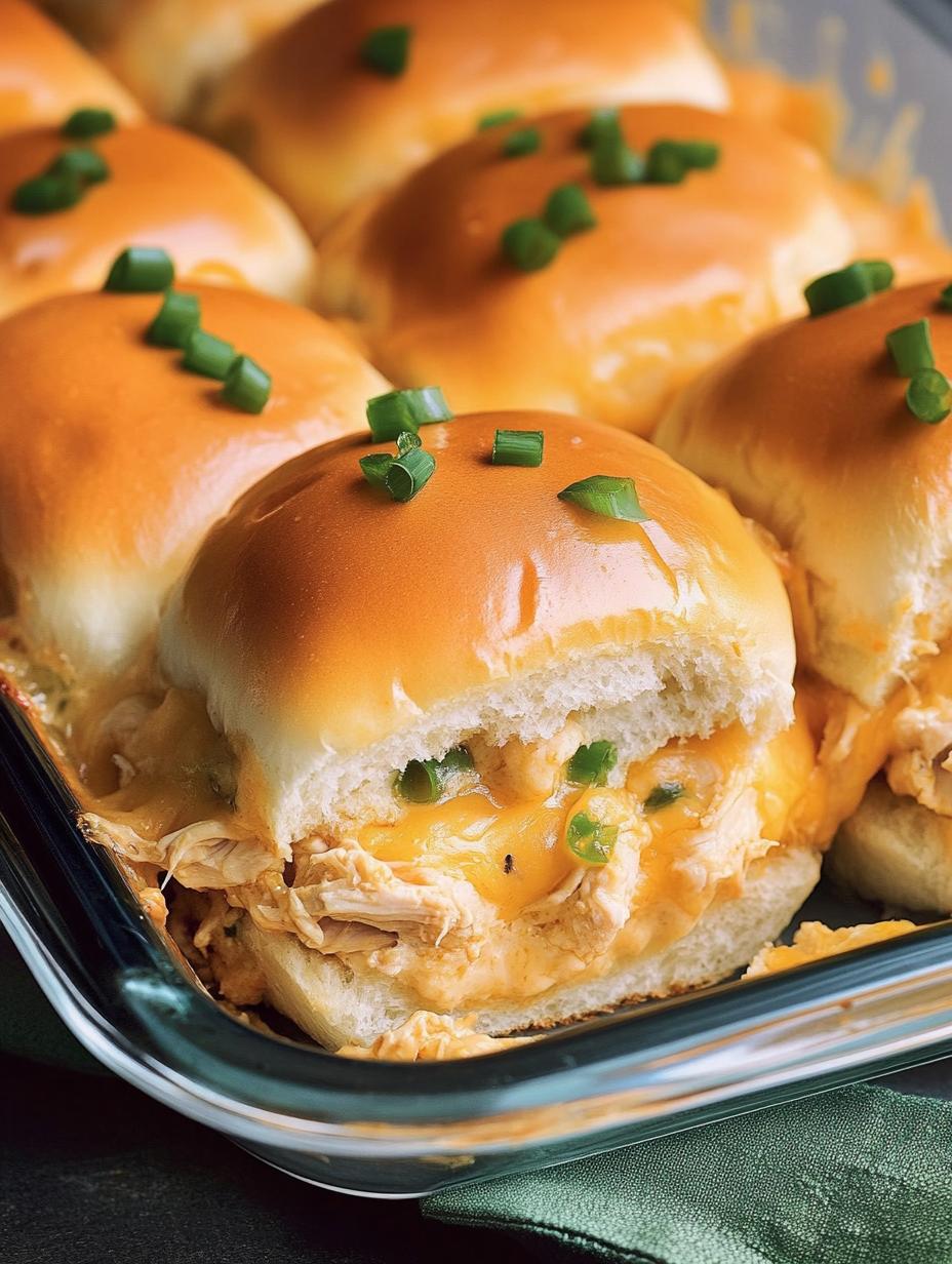 Crack Chicken Sliders Casserole