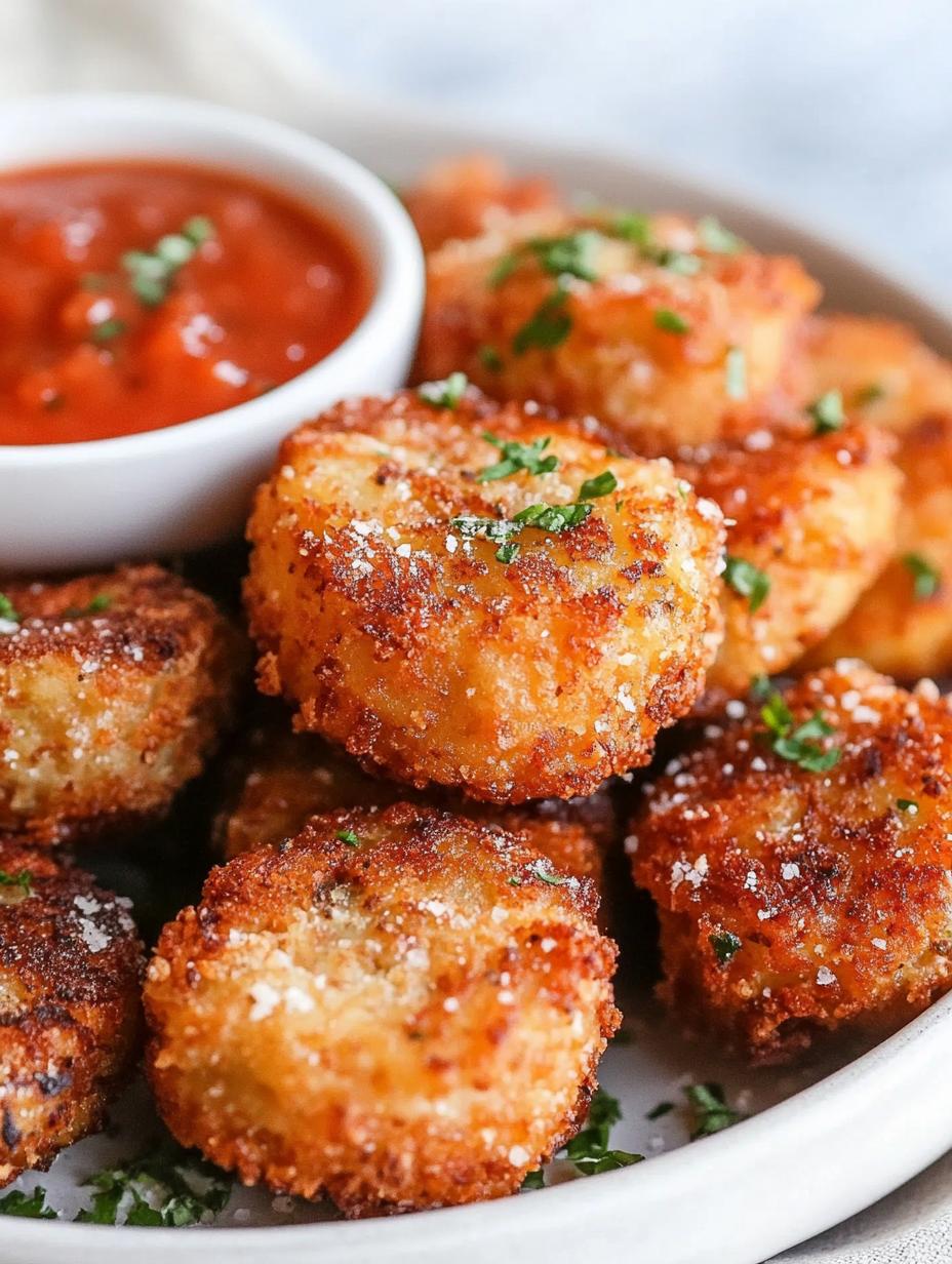 Crispy Hashbrown and Sausage Bites