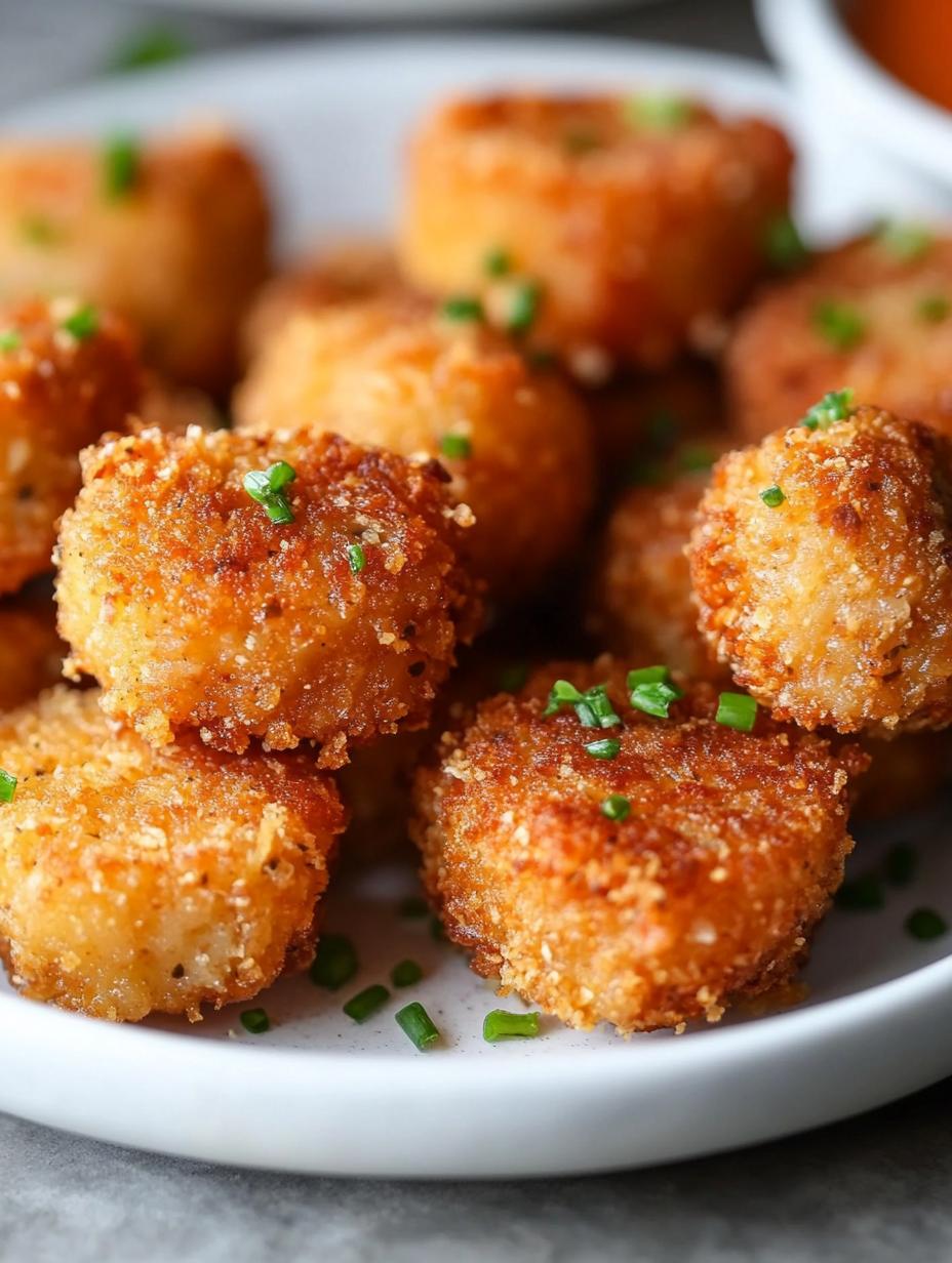 Crispy Hashbrown and Sausage Bites