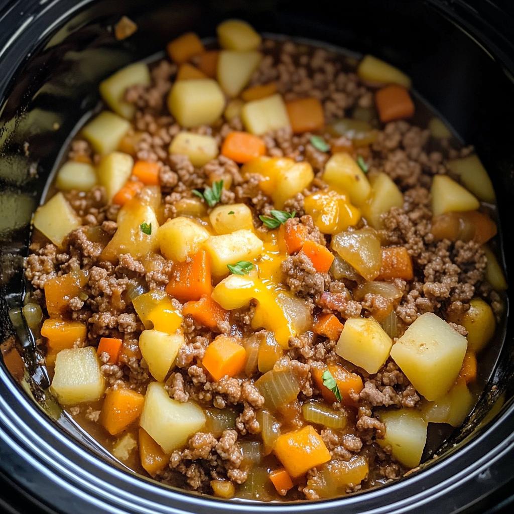 "Clean-Out-The-Fridge" Slow Cooker Casserole