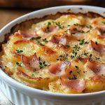 Ham and Potato Au Gratin