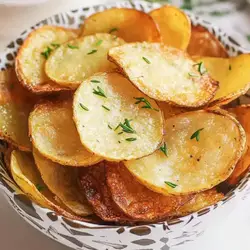 Homemade Baked Potato Chips