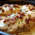 Slow Cooker Creamy Bacon Chicken