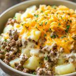 Slow Cooker Hamburger Potato Casserole Recipe