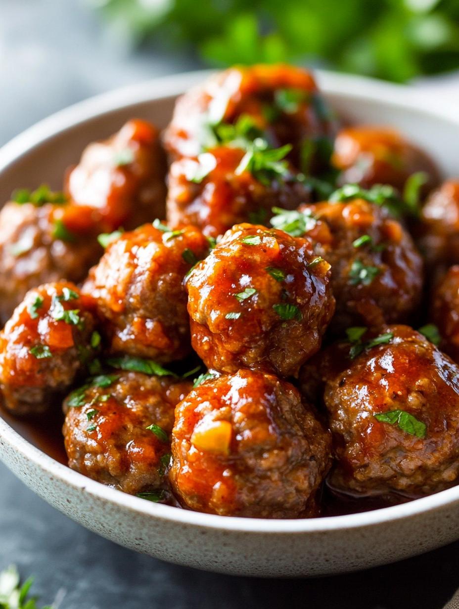 Slow Cooker Mississippi Meatballs Recipe