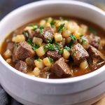 Slow Cooker Beef and Pasta Stew