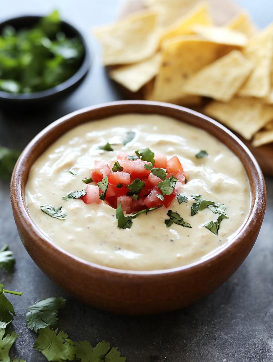 Slow Cooker White Queso