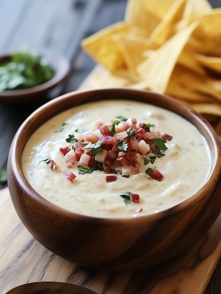 Slow Cooker White Queso