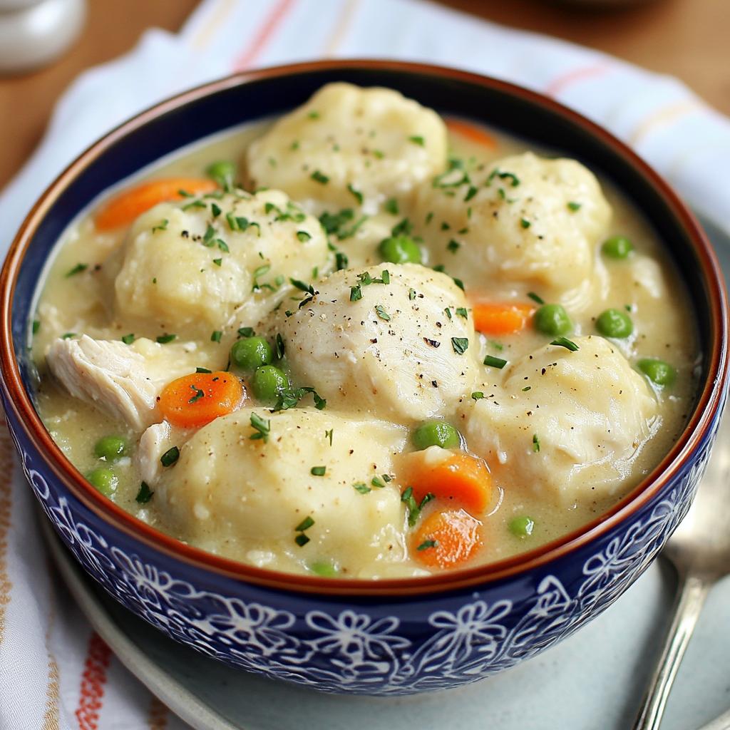 Slow Cooker chicken and dumplings Then and Now Recipes