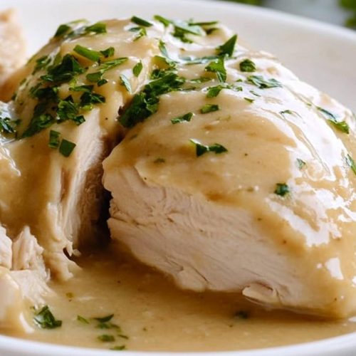 Slow Cooker Chicken & Gravy