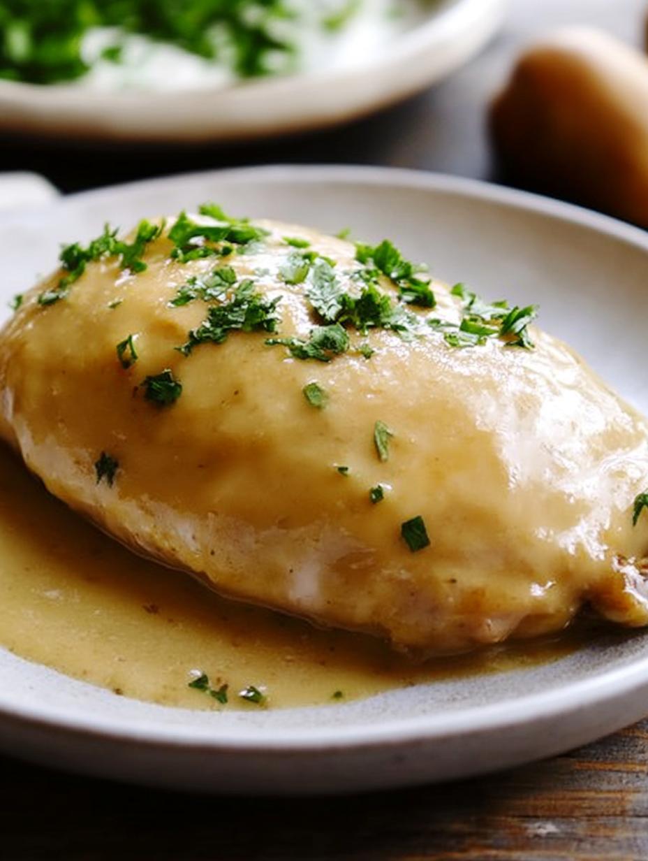 Slow Cooker Chicken & Gravy