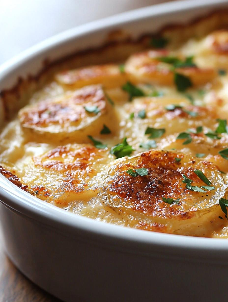 Baked Chipotle Scalloped Potatoes