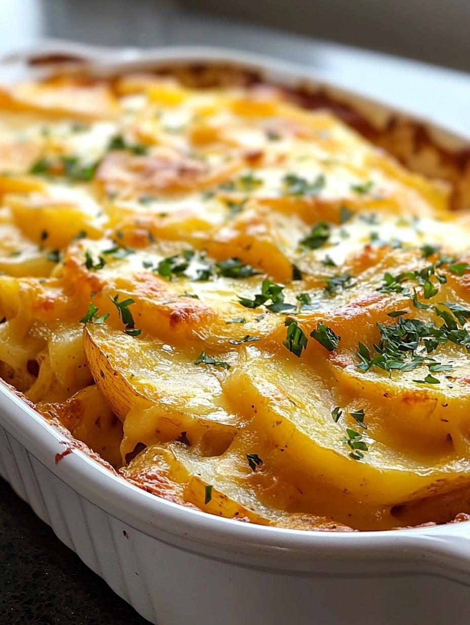 Baked Chipotle Scalloped Potatoes