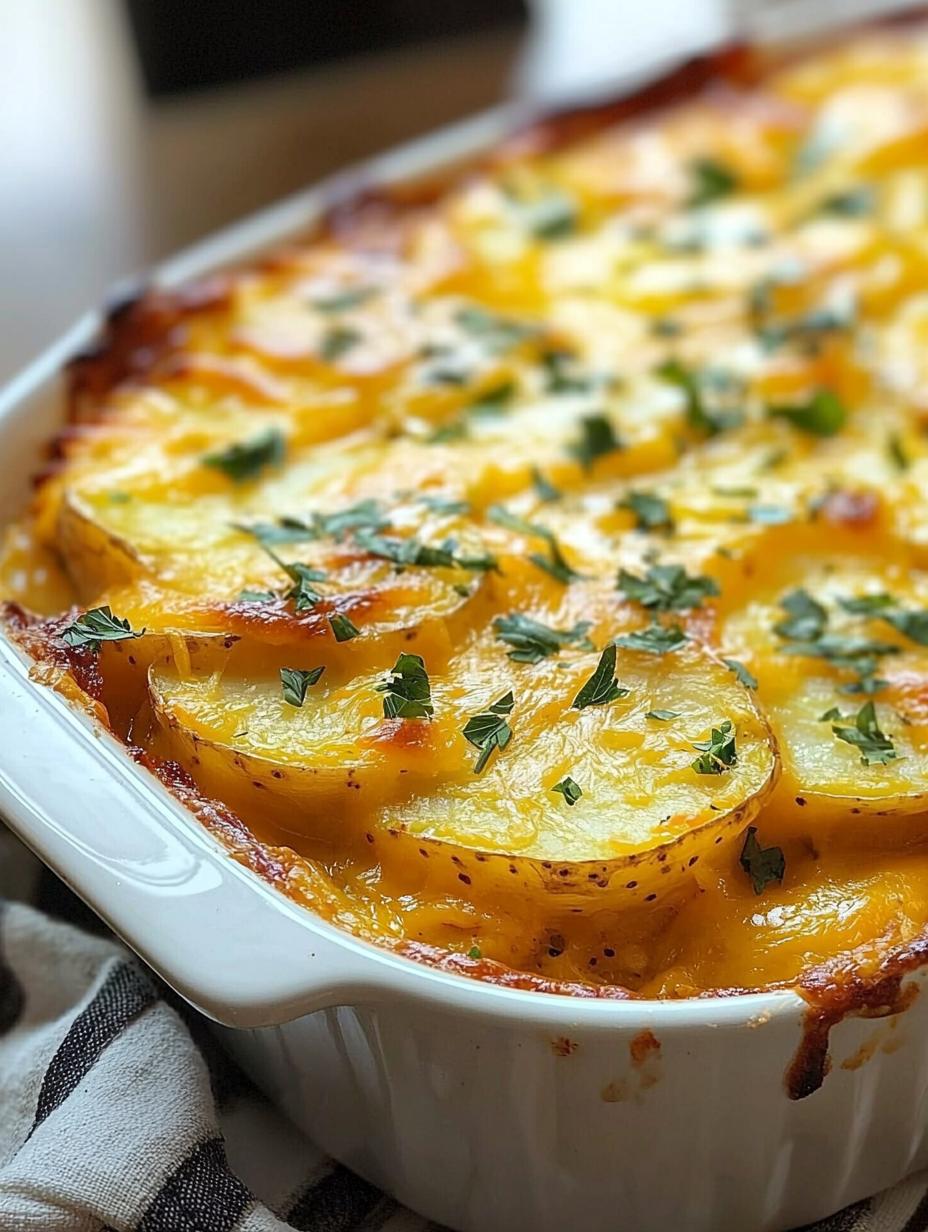 Baked Chipotle Scalloped Potatoes