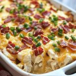 Chicken Bacon Ranch Casserole