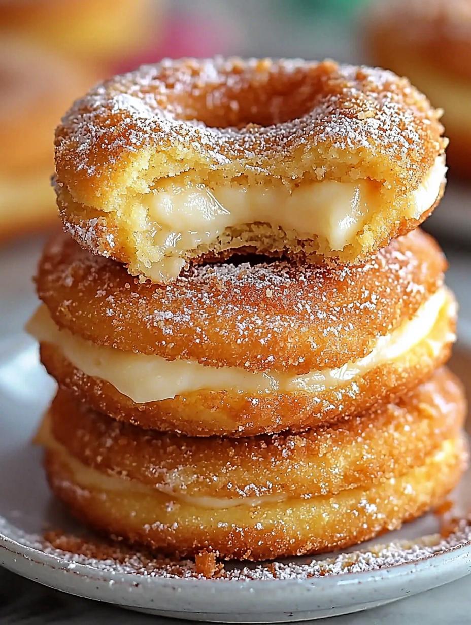 Churro Cheesecake Donut Cookies