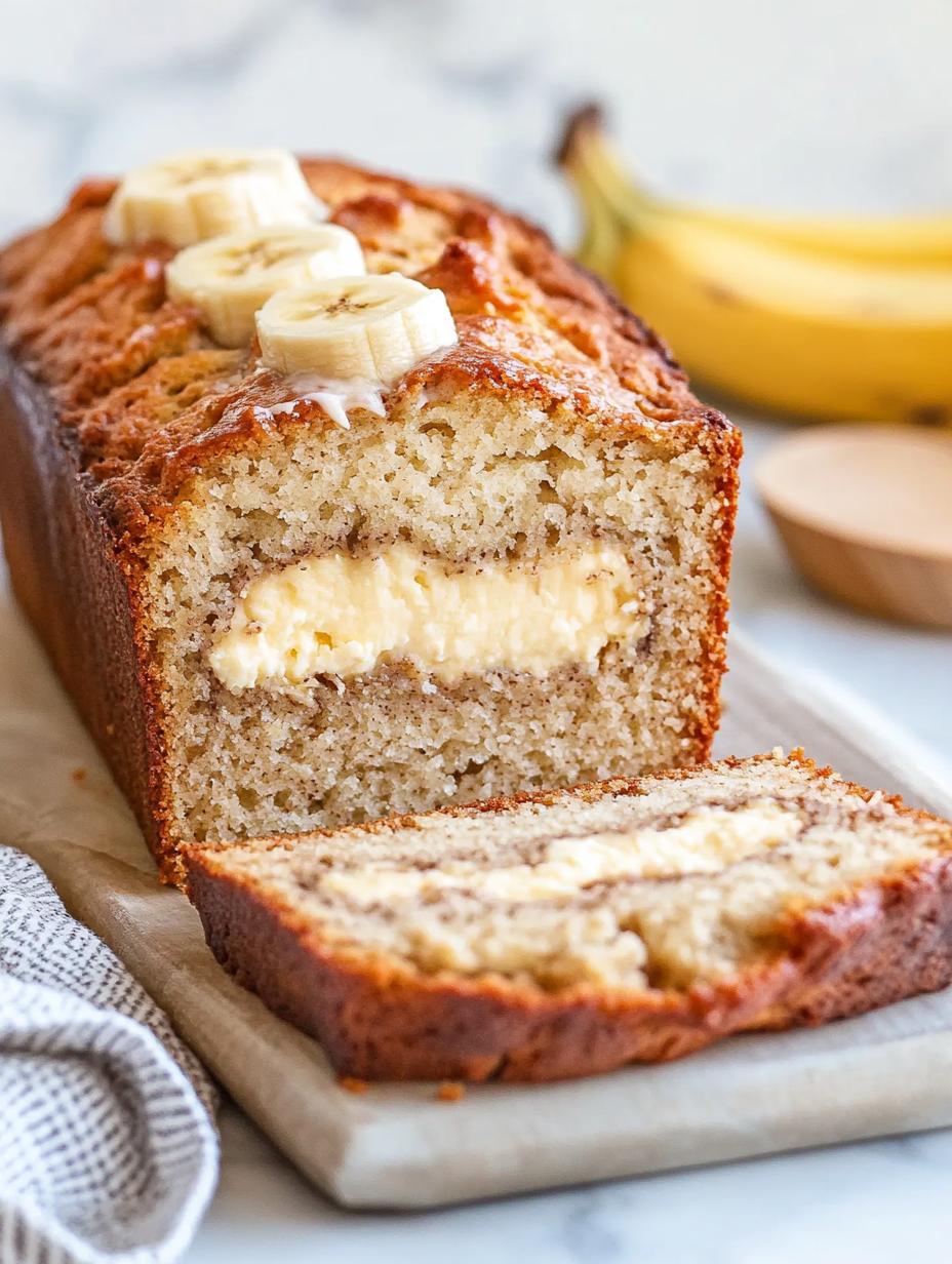 Cream Cheese Banana Bread