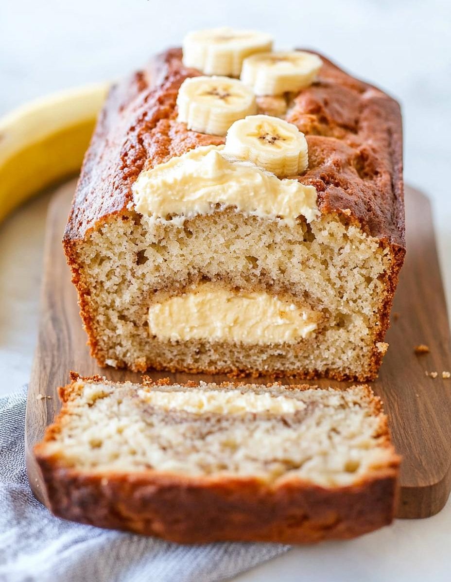 Cream Cheese Banana Bread