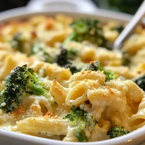 Creamy Broccoli Pasta Bake