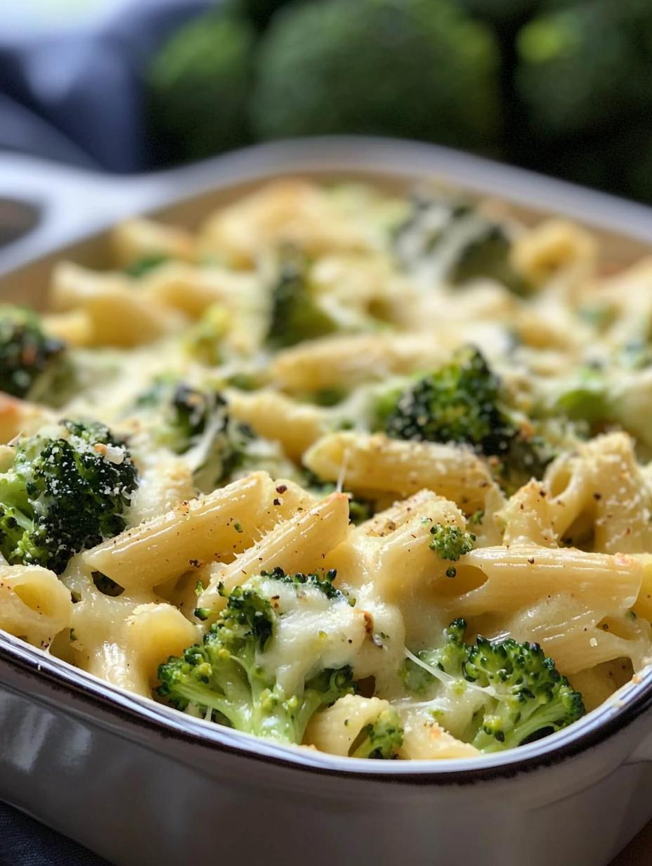 Creamy Broccoli Pasta Bake