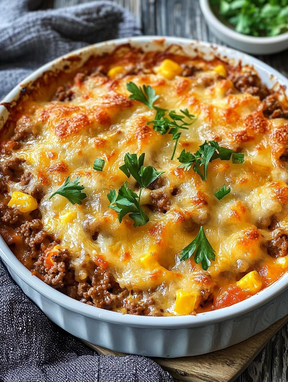 Grandma's Ground Beef Casserole