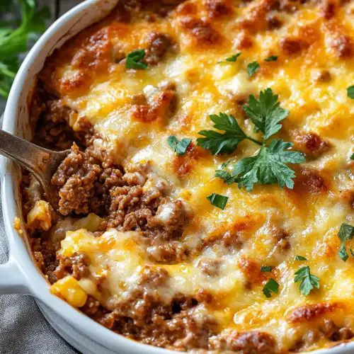 Grandma's Ground Beef Casserole