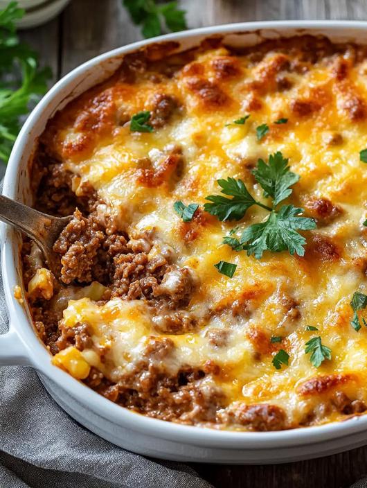 Grandma's Ground Beef Casserole