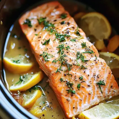 Slow Cooker Salmon