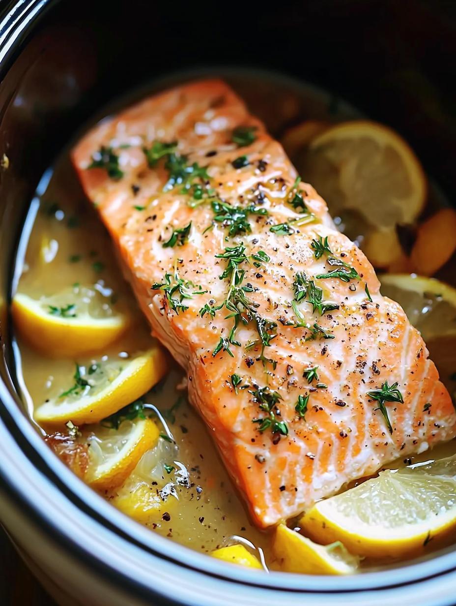 Slow Cooker Salmon