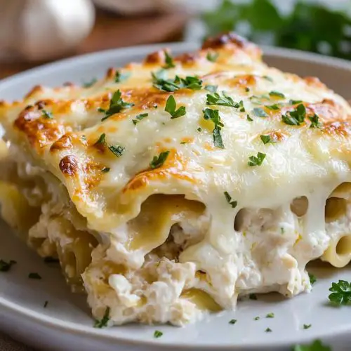 Slow Cooker White Lasagna