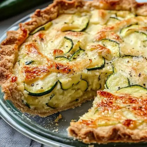 Zucchini Onion Pie